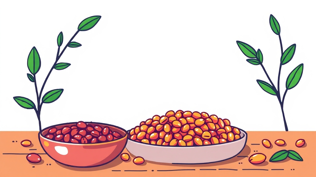 렌틸콩 효능: 건강에 미치는 긍정적 효과 (cartoon 스타일)