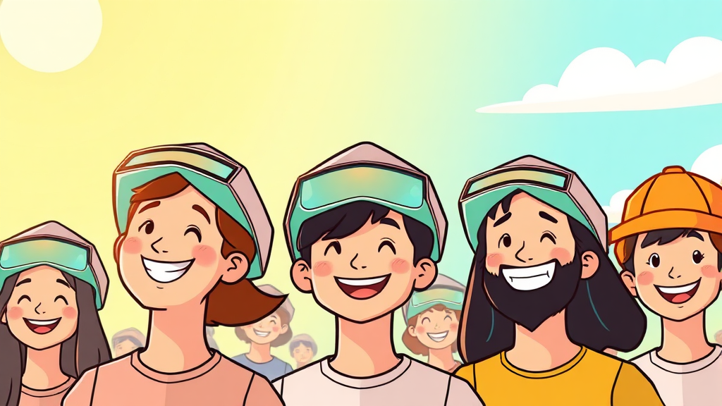 미래 전망과 기대 효과는? (cartoon 스타일)