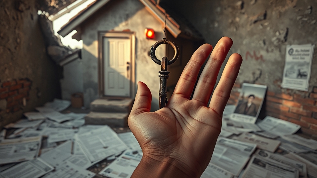 피해 인정 요건 및 절차 (realistic 스타일)