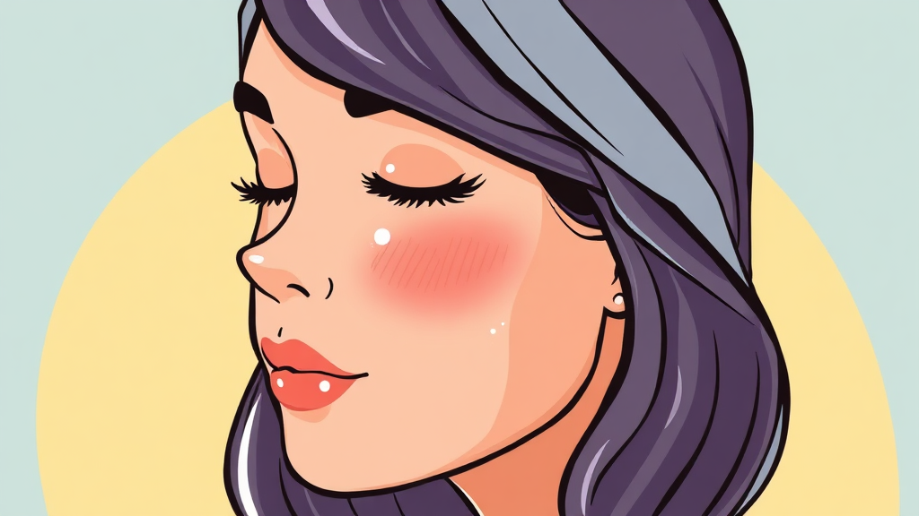 판테놀 크림 사용법 & 꿀팁 (cartoon 스타일)