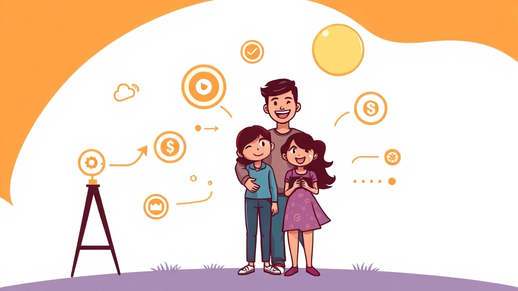 통신사별 통합 요금제 비교 (cartoon 스타일)