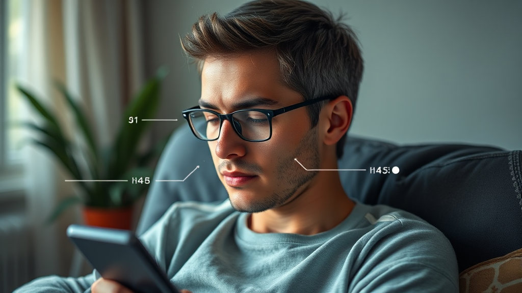 집중력 회복을 위한 생활 습관 개선 (realistic 스타일)