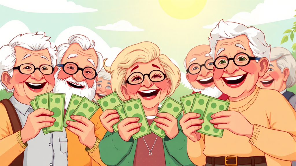 2026년 기초연금, 예상 수령액은 얼마일까? (cartoon 스타일)