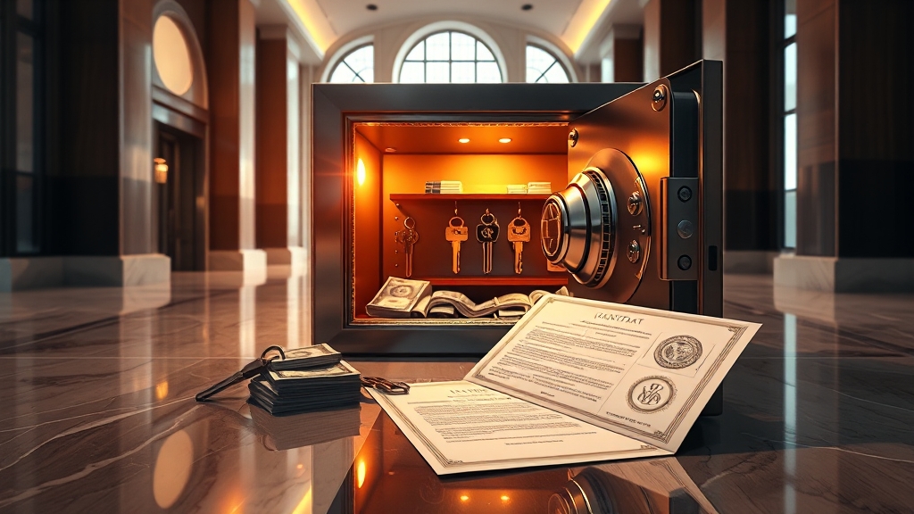 전세 보증금 지키는 방법 (illustration 스타일)