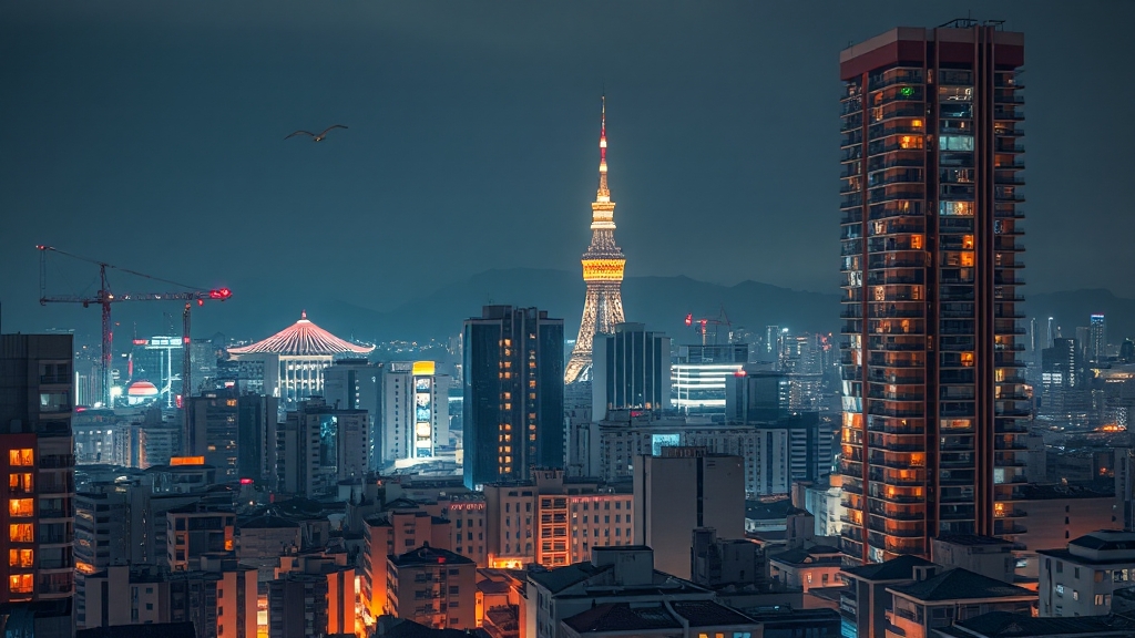 오피스텔 시장, 지금 어때? (realistic 스타일)