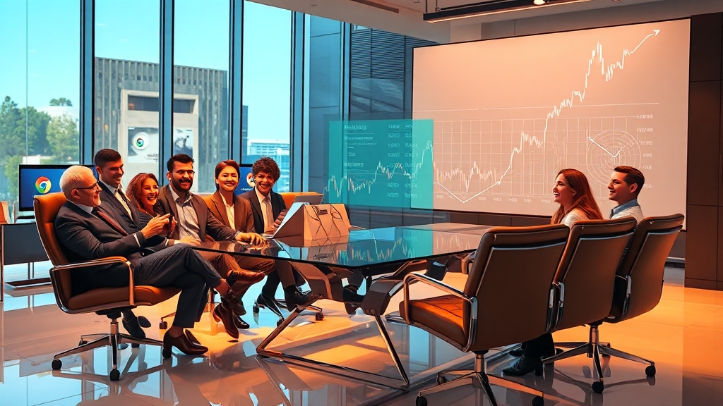 주가 급등, 시장 반응 분석 (realistic 스타일)