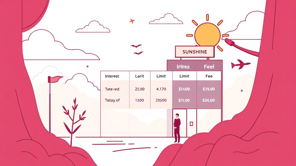 금리, 한도, 보증료: 숨겨진 비용까지 꼼꼼히 비교 (illustration 스타일)