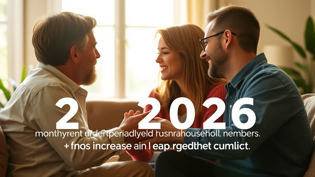 2026년, 월세 세액공제 이렇게 달라져요 (realistic 스타일)