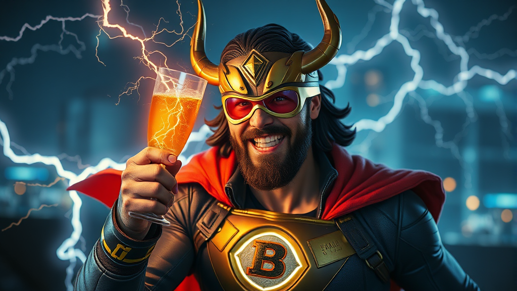 효능 및 효과: 피로 vs 집중력 (realistic 스타일)