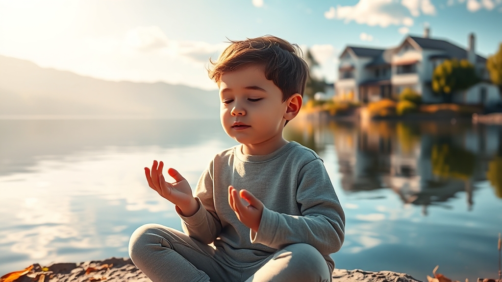 명상, 자살 예방에 왜 좋을까? (realistic 스타일)