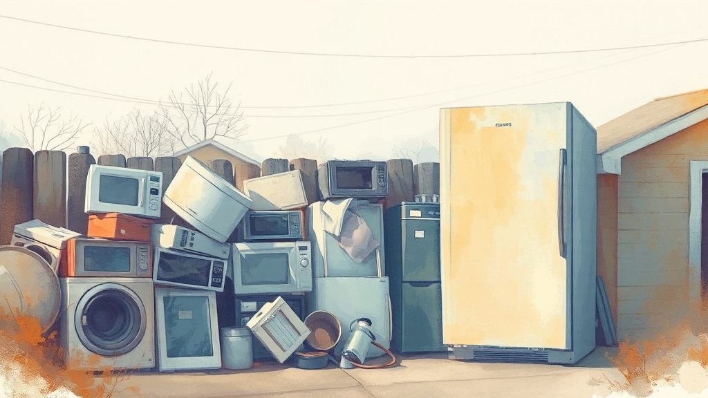 우리 동네 수거 정보 (watercolor 스타일)