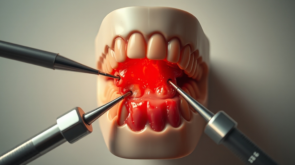 치주질환 치료, 어떻게? (realistic 스타일)