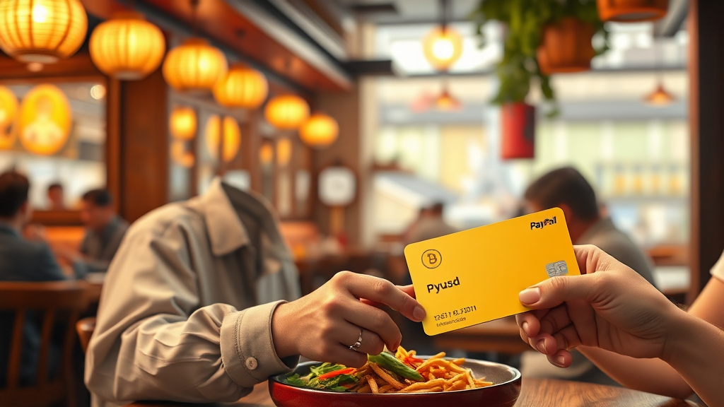 스테이블코인 결제, 어디까지 왔나? (realistic 스타일)