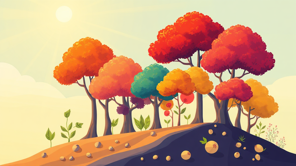 ETF로 10억 만들기: A to Z 로드맵 8 위험 관리 및 투자 시 주의사항 (illustration 스타일)