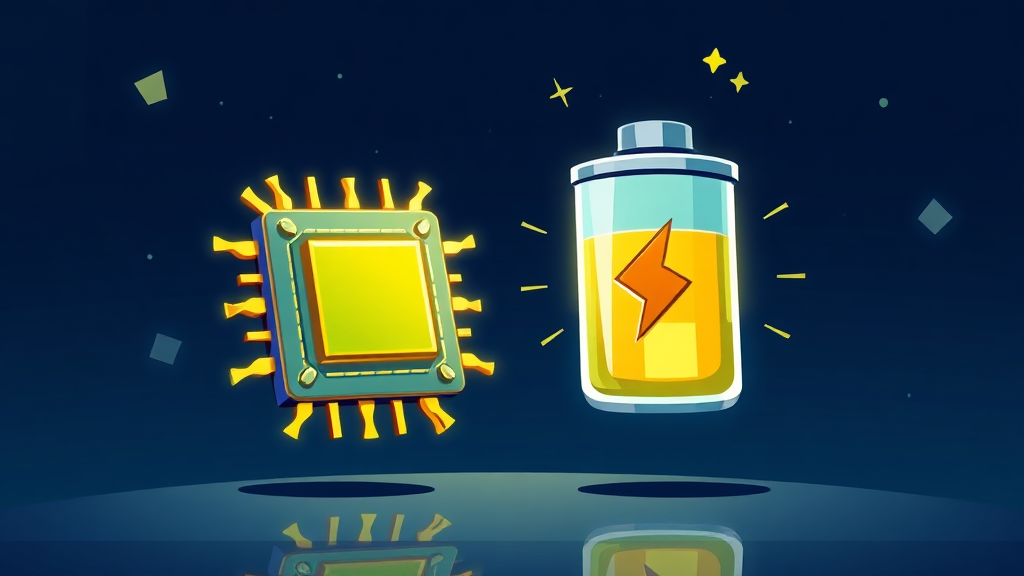 2026년 유망 산업 ETF: 반도체와 2차전지 집중 분석 (cartoon 스타일)