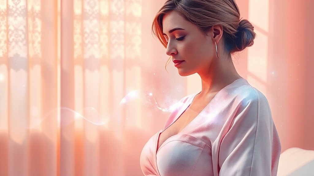 치밀유방 초음파 검사란? (watercolor 스타일)