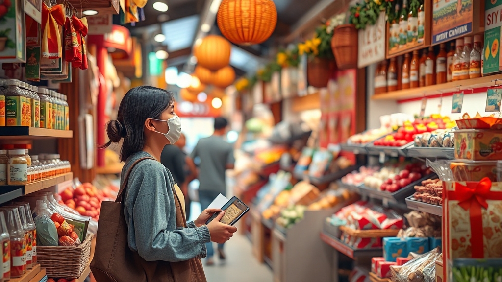 온누리상품권 사용처: 온라인 쇼핑몰 (realistic 스타일)