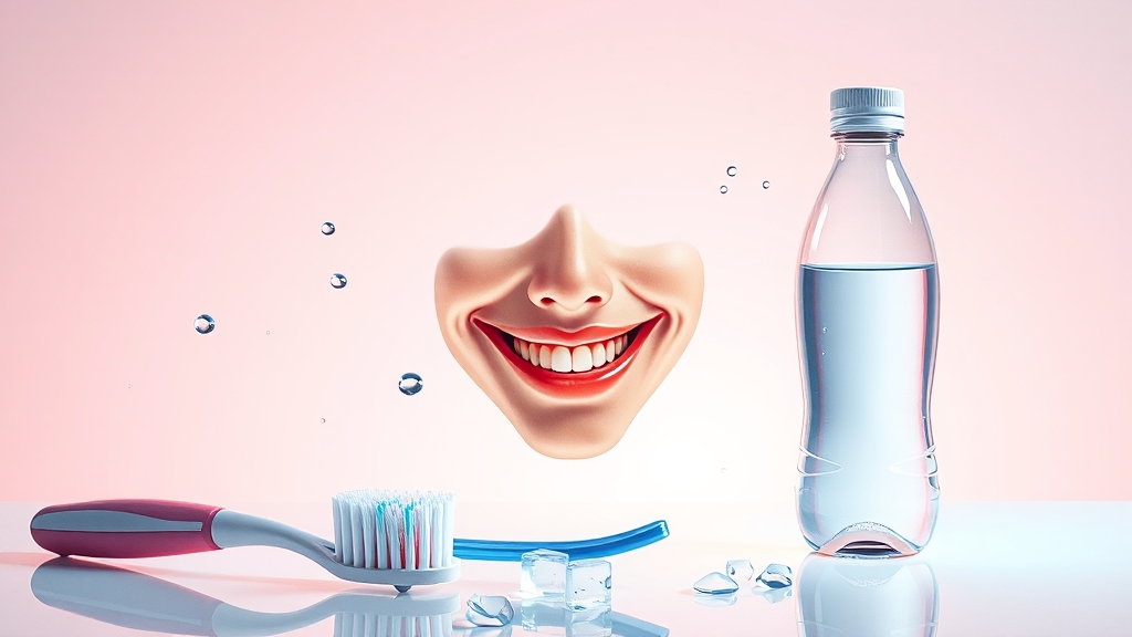 편도결석, 재발 방지하는 방법은? (illustration 스타일)