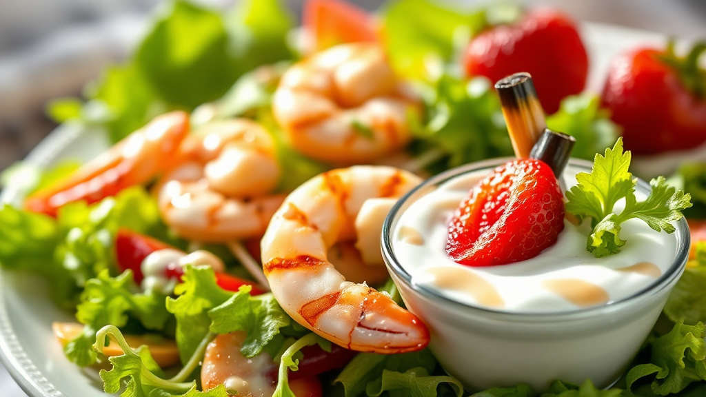 화이트 발사믹 활용 레시피 (realistic 스타일)