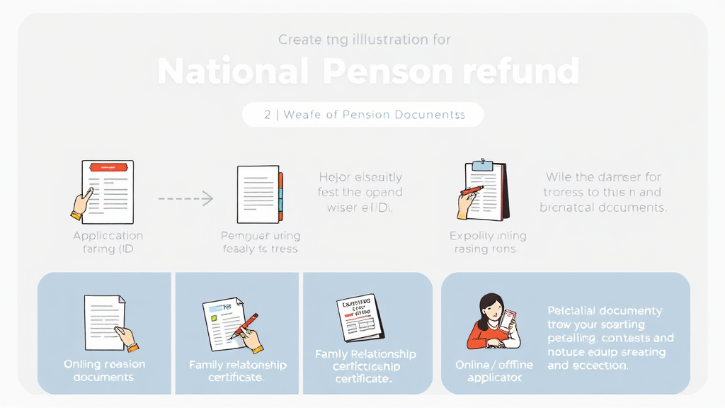 환급금 신청 서류 및 기한 안내 이미지