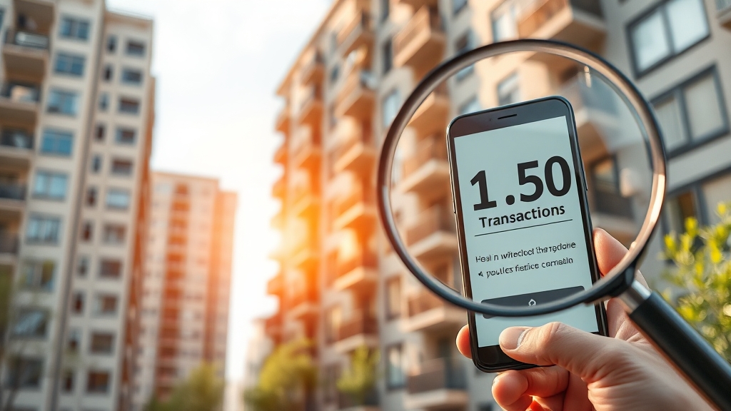 아파트 실거래가 조회 방법 상세 가이드 (realistic 스타일)