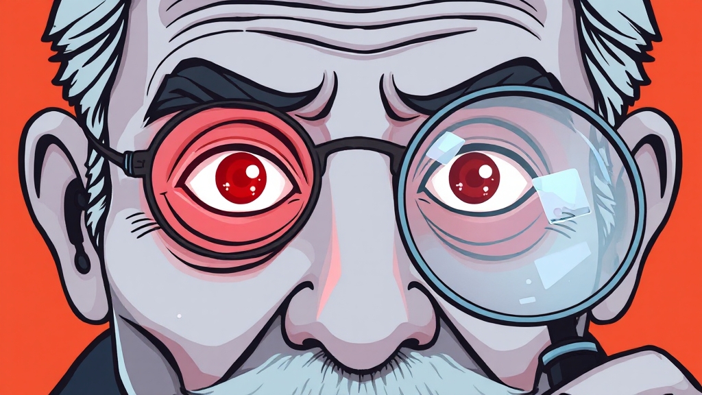 눈 건강, 왜 중요할까요? (cartoon 스타일)