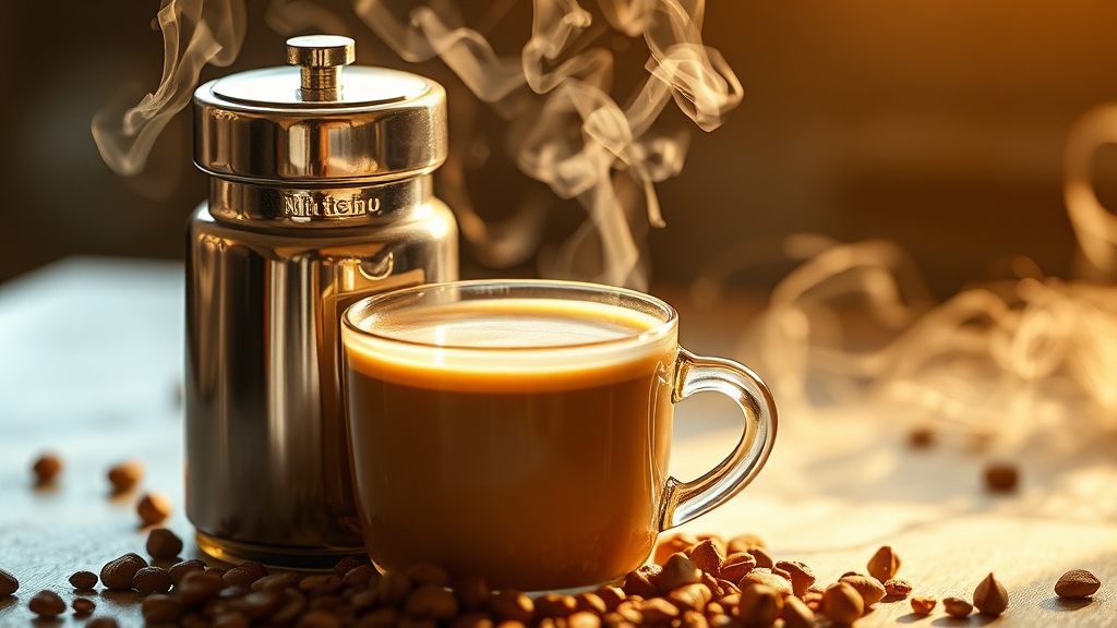 나에게 맞는 커피믹스 선택 (realistic 스타일)