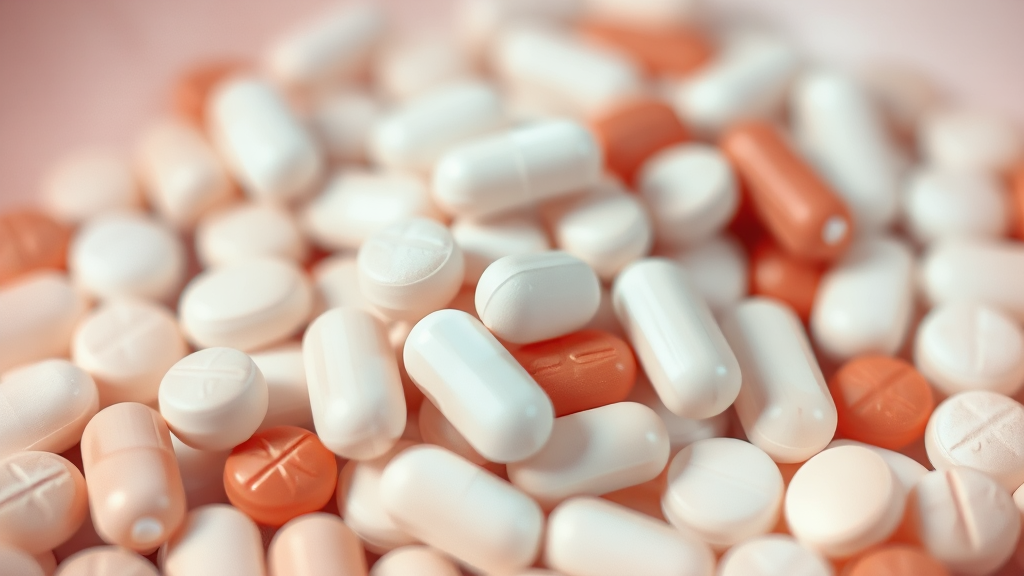 타이레놀, 다른 약과 함께 복용해도 될까요? (watercolor 스타일)