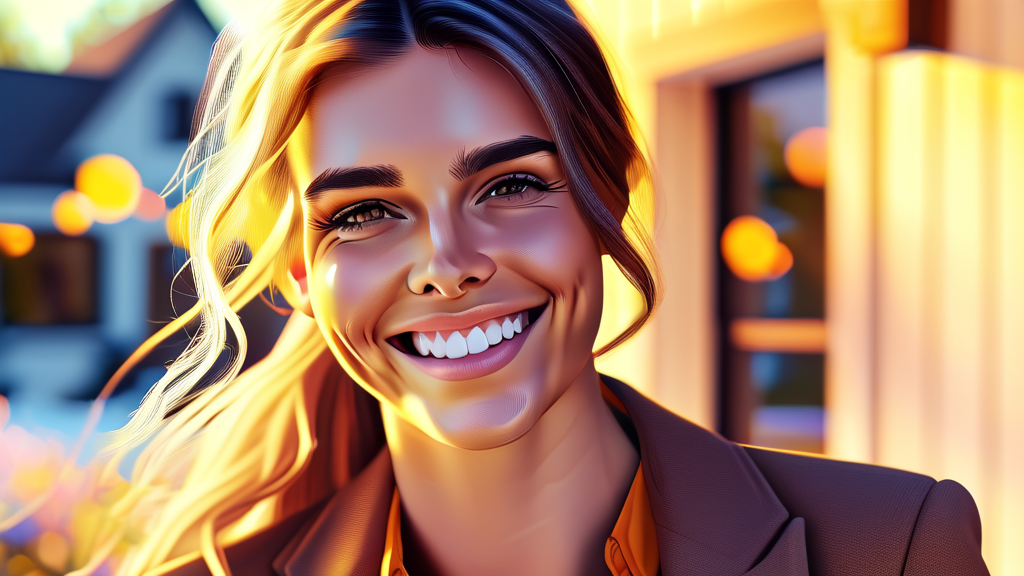 주택 구매 관련 세금 지원 정책 (realistic 스타일)