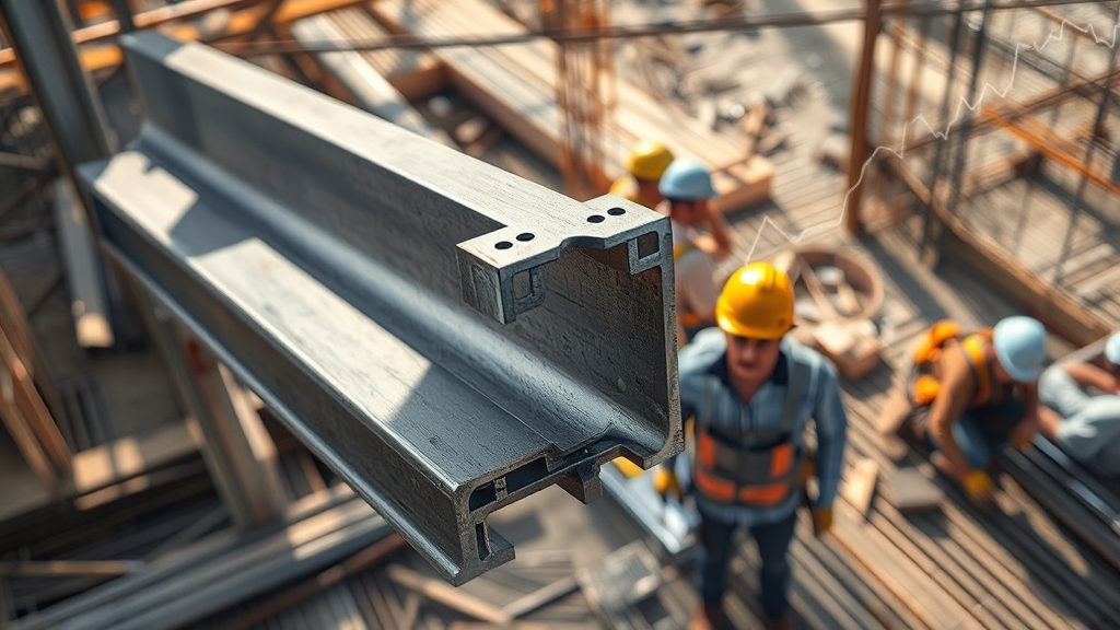 H빔 가격, 무엇이 결정할까요? (realistic 스타일)