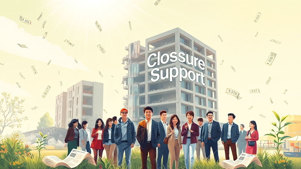 실제 지원 사례, 궁금증 해결 (illustration 스타일)