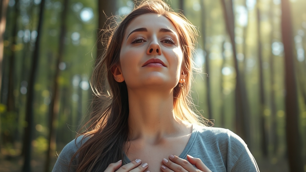 스트레스 관리, 건강한 심장의 필수 조건 (realistic 스타일)