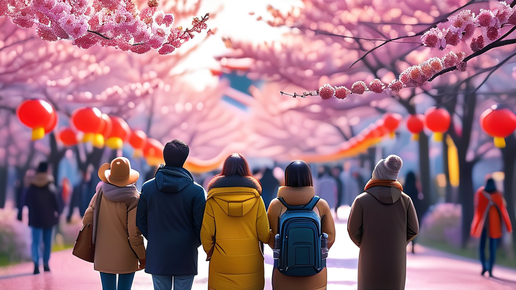 방문객을 위한 꿀팁: 실시간 정보와 편의 시설 활용법 (realistic 스타일)