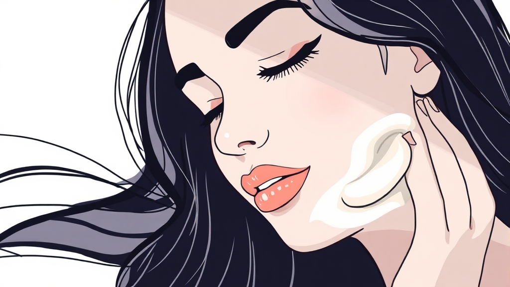 판테놀 크림 효과 극대화 꿀팁 (illustration 스타일)