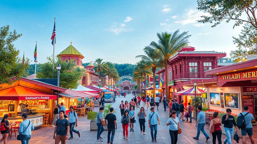 비발디파크 내 즐길 거리 (realistic 스타일)