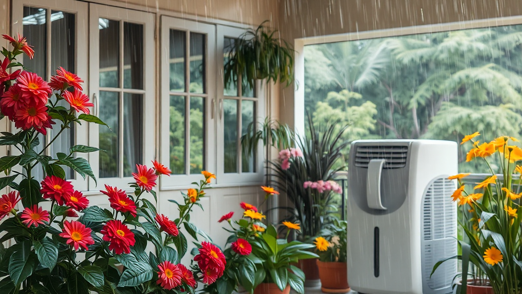 장마철 대비 생활 꿀팁 (realistic 스타일)