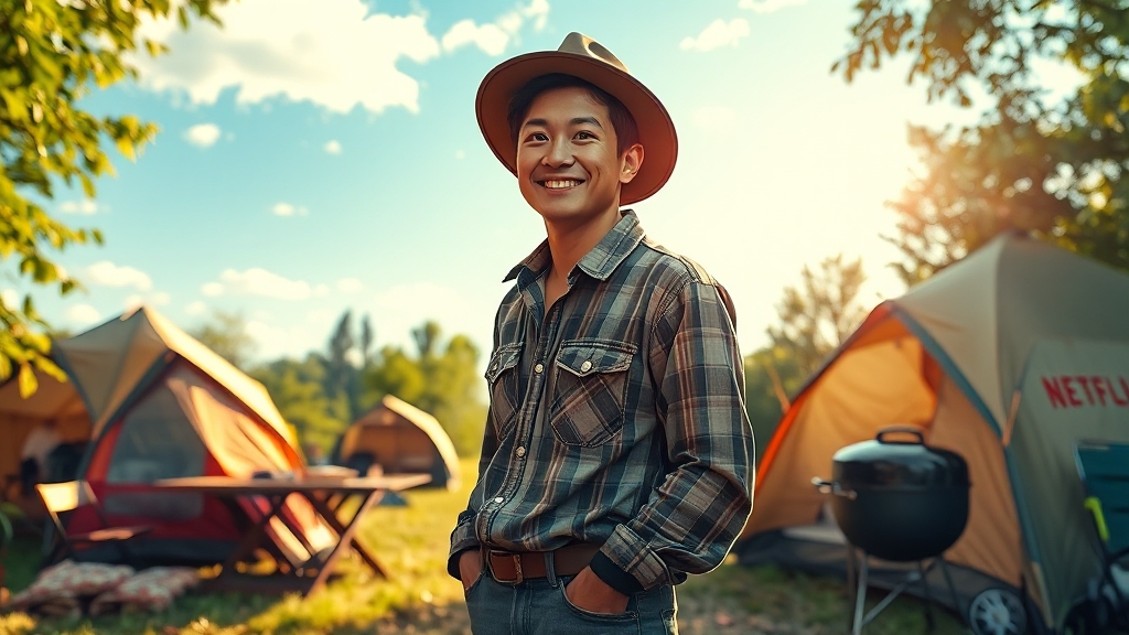 유재석 캠프, 놓치지 마세요! (realistic 스타일)