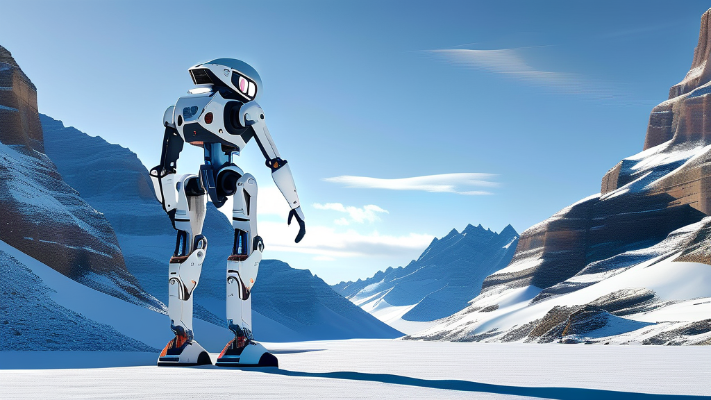 로봇 시총 양극화, 누가 이끌고 있을까요? (realistic 스타일)