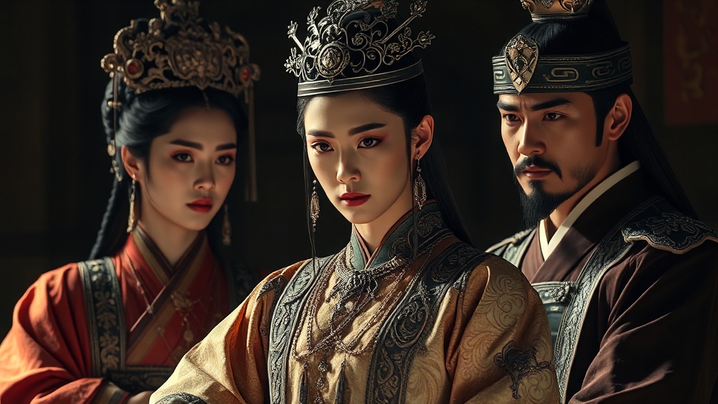 흥미로운 역사 속 사건들 (realistic 스타일)