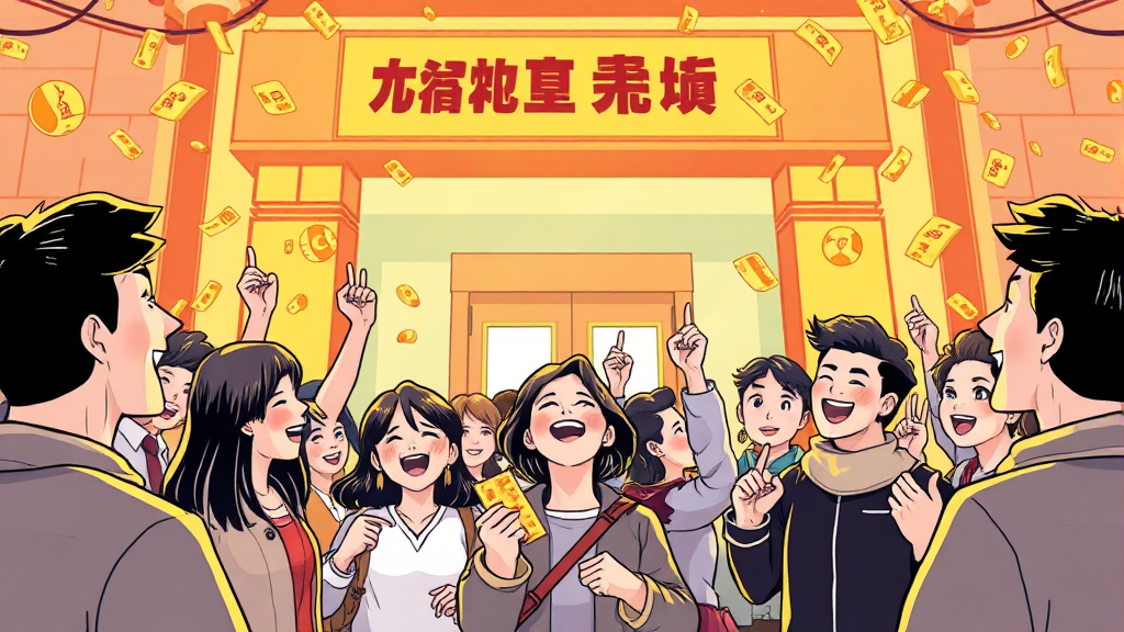 당첨금 수령, 이렇게 하세요! (illustration 스타일)