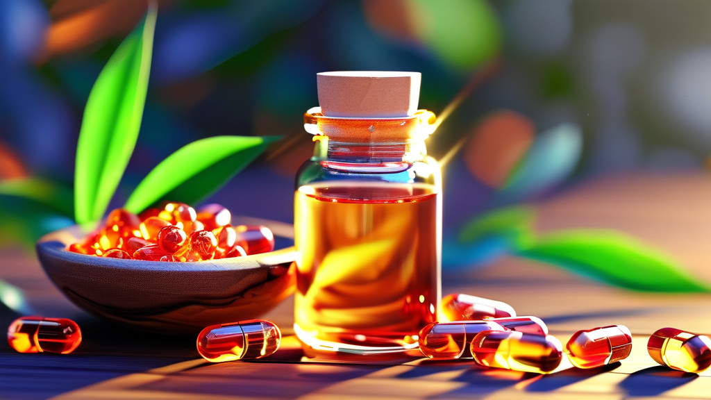 베르베린 복용량 및 섭취 방법 (realistic 스타일)