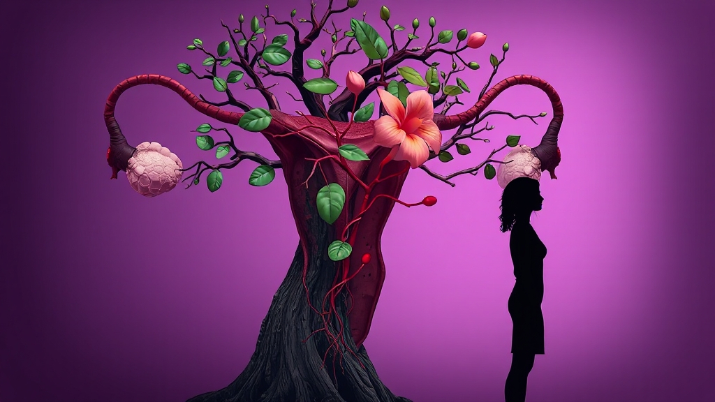 자궁근종이란? (realistic 스타일)