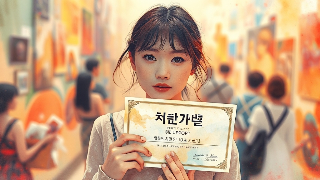 지원 금액 및 사용 분야 상세 안내 (watercolor 스타일)