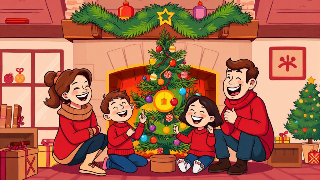 특별한 크리스마스 계획 (cartoon 스타일)
