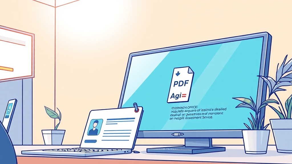 인터넷 발급, 이렇게 쉬웠어? (illustration 스타일)