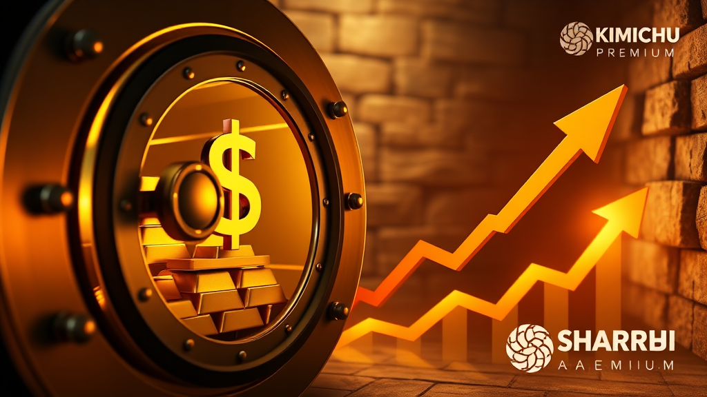 국내 금 시장, 지금 상황은? (realistic 스타일)