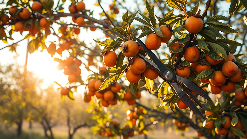 가지치기 시 주의사항 (realistic 스타일)