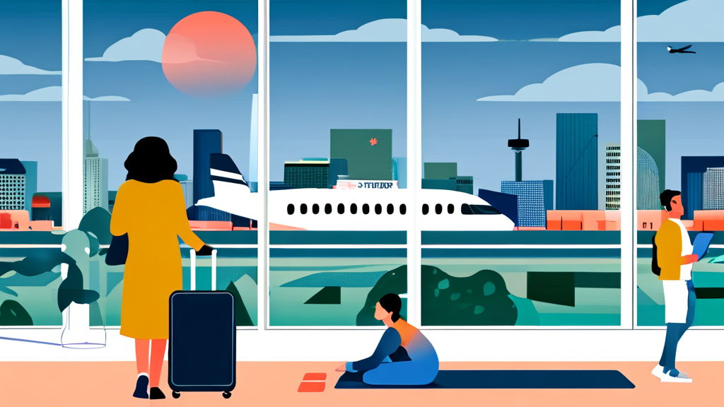 여행자 보험 가입 시 꼭 알아야 할 주의사항 (illustration 스타일)