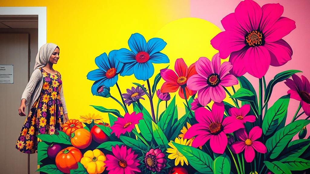 암 치료 후 회복을 위한 신체 관리 전략 (popart 스타일)