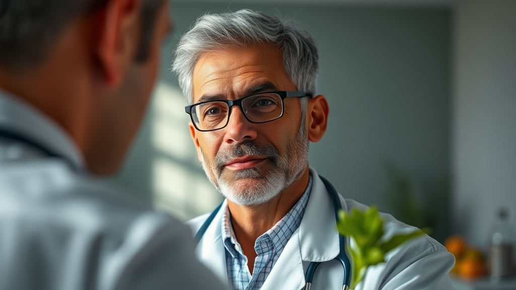 위고비, 왜 의사와 상담해야 할까요? (realistic 스타일)